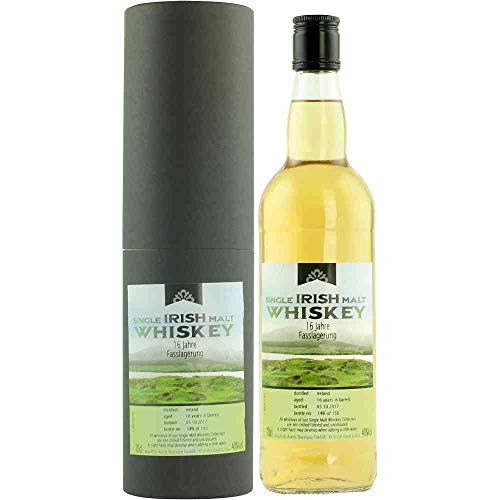 Whiskey Irish Single Malt 16J Irish Single Malt Whisky Vegan Irish Distillery 700ml-Fl (124,29€/L) von Irish Distillery