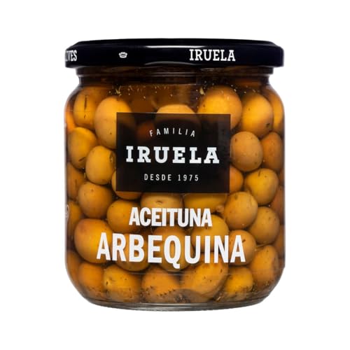 Iruela - Eingelegte Arbequina Oliven 365g – Spanische Feinkost | Tapas von Iruela