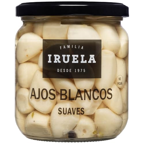 Iruela - Eingelegte Knoblauchzehen 390g – Authentische spanische Spezialität/Tapas von Iruela