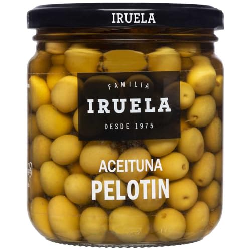 Iruela - Grüne Oliven "Pelotin" - mit Stein - 365g von Iruela