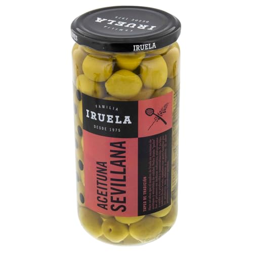Iruela - Grüne Oliven "Sevillana" - Gigante - 720g | Spanische Premium-Oliven Iruela - Grüne Oliven "Sevillana" - Gigante - 720g | Spanische Premium-Oliven von Iruela