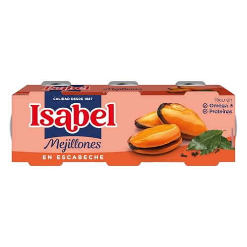 Isabel Pack 5 Kisten Muscheln Sauce Marinade - 3 x 80 g von Isabel