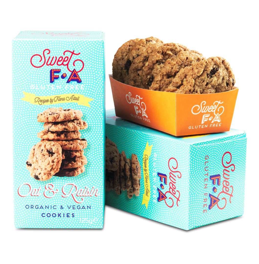Hafer Rosinen Cookies vegan Hafer Rosinen Cookies vegan von Island Bakery Organics