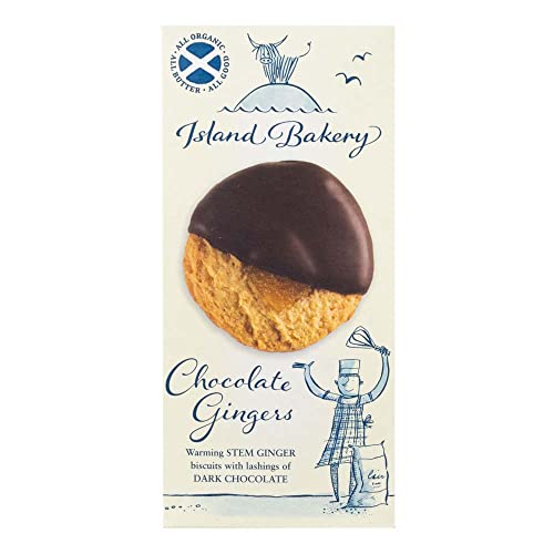 Island Bakery Chocolate Gingers, Kekse, Cookie 133g (12er Pack) von Island Bakery