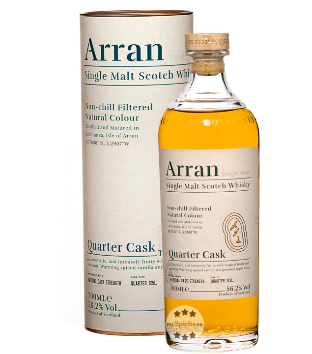 Arran Quarter Cask „The Bothy“ Single Malt Whisky (56,2 % Vol., 0,7 Liter) von Isle of Arran Distillers