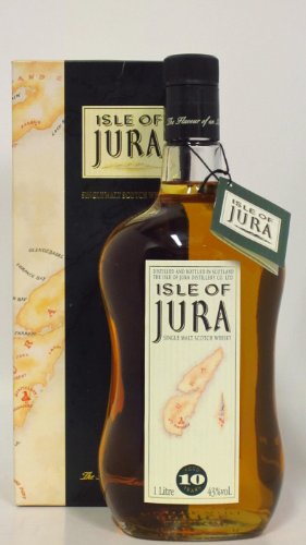 Isle of Jura 10 Years Old Single Malt Whisky, 1er Pack (1 x 1 l) von Isle of Jura 10 Years Old