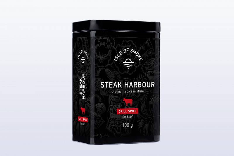 Steak Harbour Gewürzemix 100g ,Isle of Smoke für Steak und Grillfle... von Isle of Smoke
