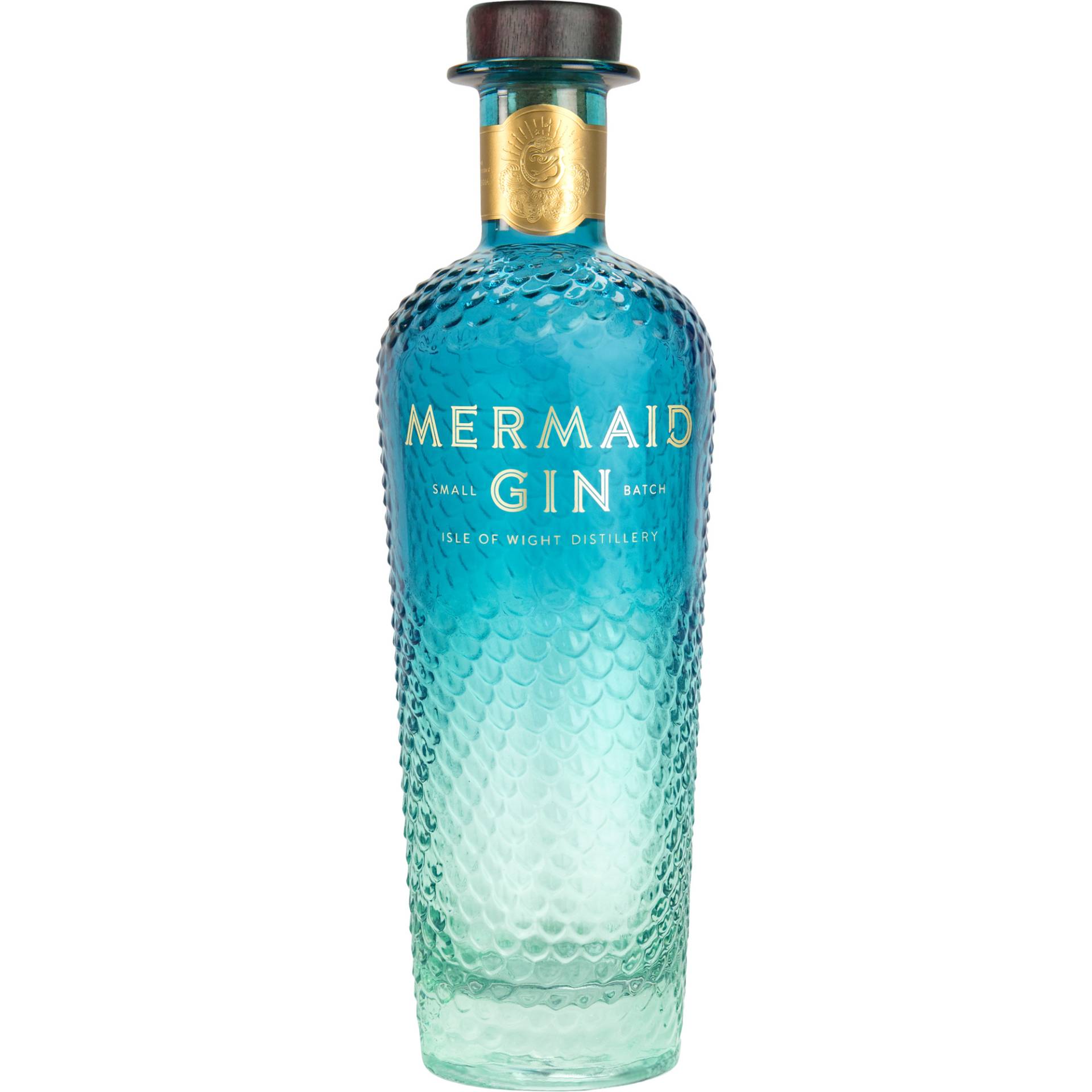 Mermaid Gin, Isle of Wight, 0,7 L, 42% Vol., England, Spirituosen von Isle of Wight Distillery, Pondwell Hill, Ryde PO33 1PX, United Kingdom