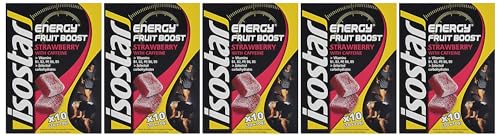 10x Isostar Fruit Boost Strawberry 100 gram von ISOSTAD