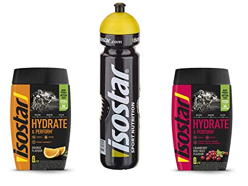 Isostar Hydrate & Perform Orange + Cranberry +Trinkflasche 1L von ISOSTAD
