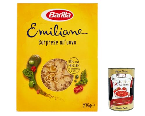 10x Pasta all' Uovo Le Emiliane Sorprese, Eiernudeln, Pasta mit Ei 275g + Italian Gourmet polpa 400g 10x Pasta all' Uovo Le Emiliane Sorprese, Eiernudeln, Pasta mit Ei 275g + Italian Gourmet polpa 400g von Italian Gourmet E.R.