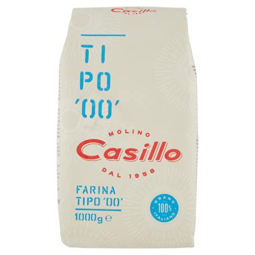 10x Casillo Farina Italiana Italienisches Mehl Mehl 00 für Brot kuchen Pizza Pasta 1kg + Italian Gourmet polpa 400g von Italian Gourmet E.R.