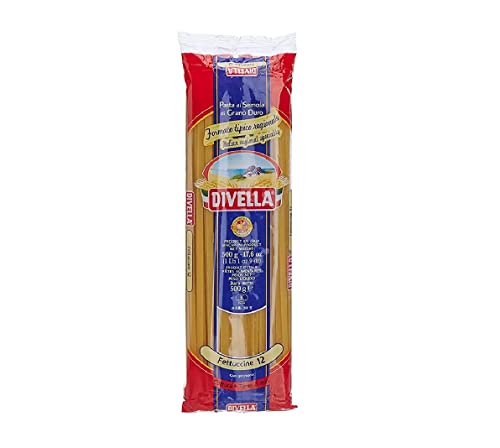 10x Divella Fettuccine N.12 Hartweizengrieß Pasta Italienische Nudeln 500g Packung + Italian Gourmet Polpa di Pomodoro 400g Dose 10x Divella Fettuccine N.12 Hartweizengrieß Pasta Italienische Nudeln 500g Packung + Italian Gourmet Polpa di Pomodoro 400g Dose von Italian Gourmet E.R.