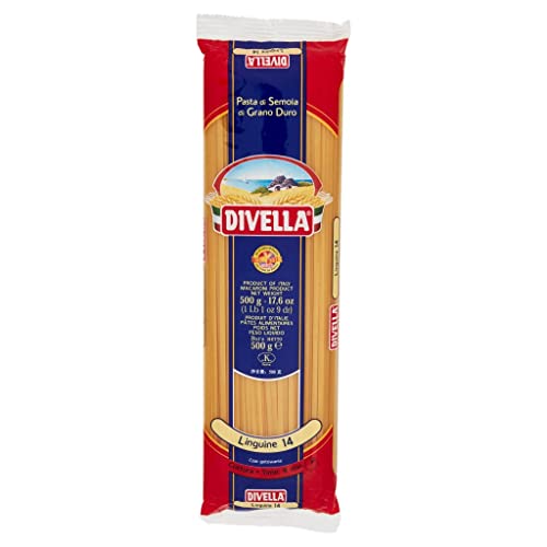 10x Divella Linguine N. 14 Hartweizengrieß Pasta Italienische Nudeln 500g Packung + Italian Gourmet Polpa di Pomodoro 400g Dose 10x Divella Linguine N. 14 Hartweizengrieß Pasta Italienische Nudeln 500g Packung + Italian Gourmet Polpa di Pomodoro 400g Dose von Italian Gourmet E.R.