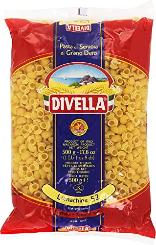 10x Divella Lumachine N. 52 Hartweizengrieß Pasta Italienische Nudeln 500g Packung + Italian Gourmet Polpa di Pomodoro 400g Dose von Italian Gourmet E.R.