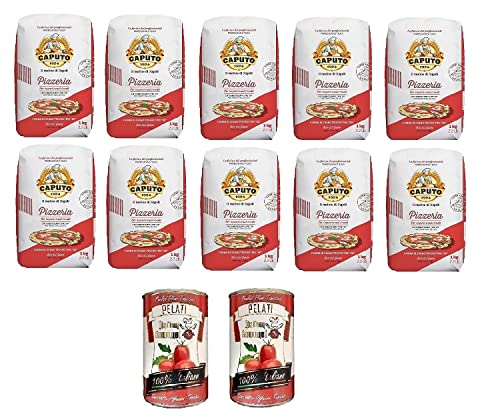 10x Farina Molino Caputo Pizzeria per Pizza Napoli Pizzamehl Pizza Mehl 1kg + Italian Gourmet 100% italienische geschälte Tomaten dosen 2x 400g 10x Farina Molino Caputo Pizzeria per Pizza Napoli Pizzamehl Pizza Mehl 1kg + Italian Gourmet 100% italienische geschälte Tomaten dosen 2x 400g von Italian Gourmet E.R.