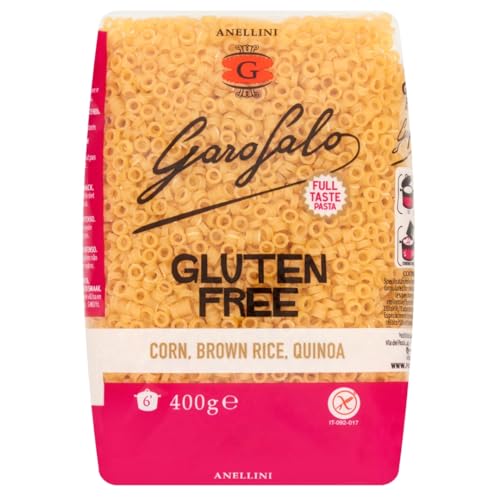 10x Garofalo Anellini 400 g Senza Glutine Glutin free, glutenfrei Pasta Noodles + Italian Gourmet Polpa 400 g 10x Garofalo Anellini 400 g Senza Glutine Glutin free, glutenfrei Pasta Noodles + Italian Gourmet Polpa 400 g von GAROFALO