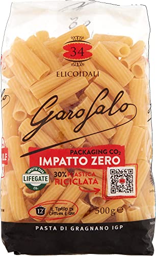 10x Garofalo Elicoidali N. 34 Neapolitanische Hartweizengrieß Packung mit 500g Pasta IGP + Italian Gourmet polpa 400g von Italian Gourmet E.R.