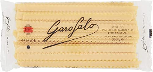 10x Mafalde N. 10-1 Neapolitanische Hartweizengrieß Packung mit 500g Pasta IGP + Italian Gourmet polpa 400g 10x Mafalde N. 10-1 Neapolitanische Hartweizengrieß Packung mit 500g Pasta IGP + Italian Gourmet polpa 400g von Italian Gourmet E.R.
