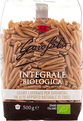 10x Garofalo Pasta Integrale Casarecce Vollkorn-Hartweizen Bio-Produkt 500g + Italian Gourmet polpa 400g von Italian Gourmet E.R.