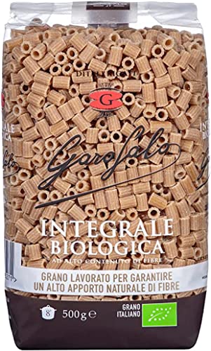 10x Pasta Integrale Ditali rigati Vollkorn-Hartweizen Bio-Produkt 500g + Italian Gourmet polpa 400g von Italian Gourmet E.R.