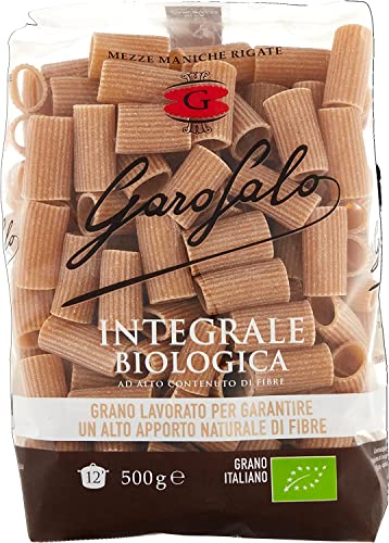 10x Garofalo Pasta Integrale Mezze maniche rigate Vollkorn-Hartweizen Bio-Produkt 500g + Italian Gourmet polpa 400g von Italian Gourmet E.R.