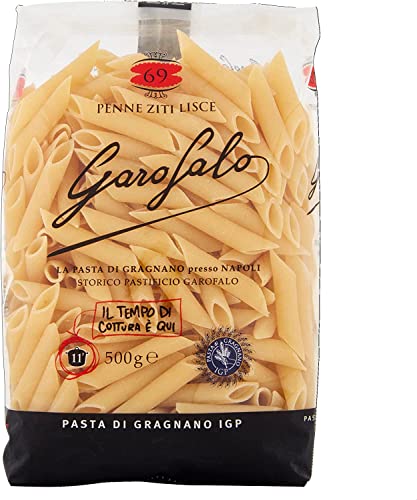 10x Penne Ziti Lisce No. 69 Neapolitanische Hartweizengrieß Packung mit 500g Pasta IGP + Italian Gourmet polpa 400g von Italian Gourmet E.R.