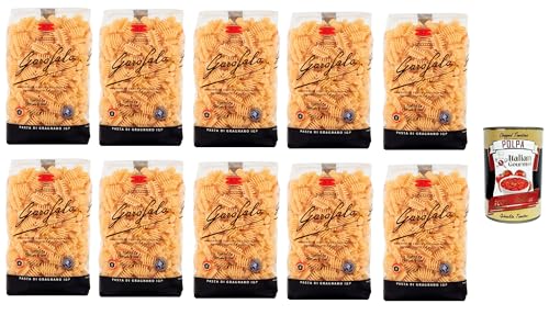 10x Radiatori No. 87 Neapolitanische Hartweizengrieß Packung mit 500g Pasta IGP + Italian Gourmet polpa 400g 10x Radiatori No. 87 Neapolitanische Hartweizengrieß Packung mit 500g Pasta IGP + Italian Gourmet polpa 400g von Italian Gourmet E.R.