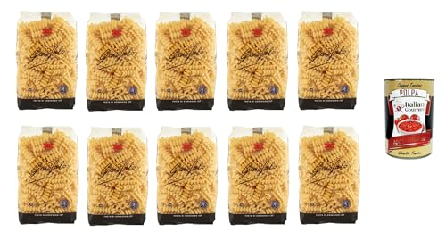 10x Riccioli No. 41 Neapolitanische Hartweizengrieß Packung mit 500g Pasta IGP + Italian Gourmet polpa 400g 10x Riccioli No. 41 Neapolitanische Hartweizengrieß Packung mit 500g Pasta IGP + Italian Gourmet polpa 400g von Italian Gourmet E.R.