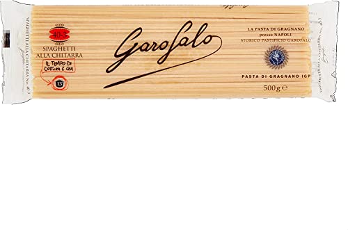 10x Spaghetti alla Chitarra N. 40-3 Neapolitanische Hartweizengrieß Packung mit 500g Pasta IGP + Italian Gourmet polpa 400g 10x Spaghetti alla Chitarra N. 40-3 Neapolitanische Hartweizengrieß Packung mit 500g Pasta IGP + Italian Gourmet polpa 400g von Italian Gourmet E.R.