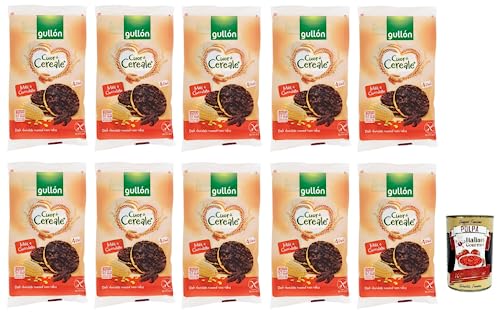 10x Gullón Cuor di Cereale Vollkorn Maiswaffeln,umhüllt von dunkler Schokolade,Glutenfrei,Packung mit 100g + Italian Gourmet Polpa di Pomodoro 400g Dose 10x Gullón Cuor di Cereale Vollkorn Maiswaffeln,umhüllt von dunkler Schokolade,Glutenfrei,Packung mit 100g + Italian Gourmet Polpa di Pomodoro 400g Dose von Italian Gourmet E.R.