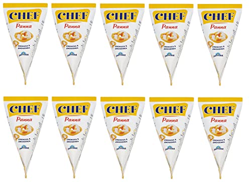 10x Parmalat Chef Panna Classica Cremige und Homogene Kochsahne Italienisches Produkt Glutenfrei Sahne Soße Sauce zum Kochen Brik 65ml von Italian Gourmet E.R.