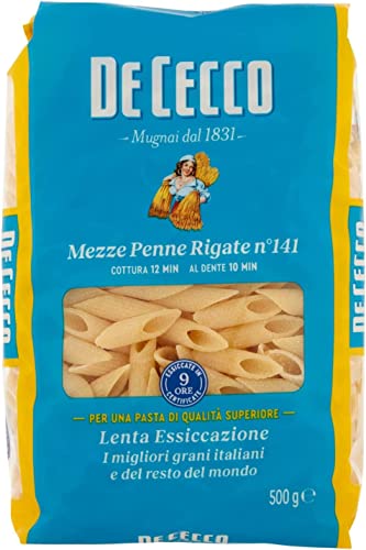 10x Pasta De Cecco 100% Italienisch Mezza Penne rigate N°141 Nudeln 500g + Italian Gourmet Polpa 400g 10x Pasta De Cecco 100% Italienisch Mezza Penne rigate N°141 Nudeln 500g + Italian Gourmet Polpa 400g von Italian Gourmet E.R.