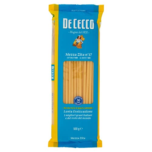 10x Pasta De Cecco 100% Italienisch Mezza Zita N°17 Nudeln 500g + Italian Gourmet Polpa 400g 10x Pasta De Cecco 100% Italienisch Mezza Zita N°17 Nudeln 500g + Italian Gourmet Polpa 400g von Italian Gourmet E.R.