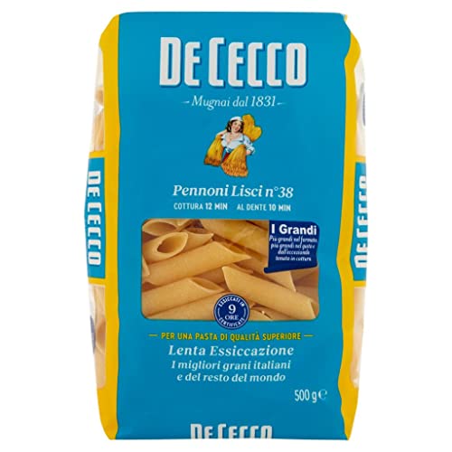 10x Pasta De Cecco 100% Italienisch Pennoni Lisci N°38 Nudeln 500g + Italian Gourmet Polpa 400g 10x Pasta De Cecco 100% Italienisch Pennoni Lisci N°38 Nudeln 500g + Italian Gourmet Polpa 400g von Italian Gourmet E.R.