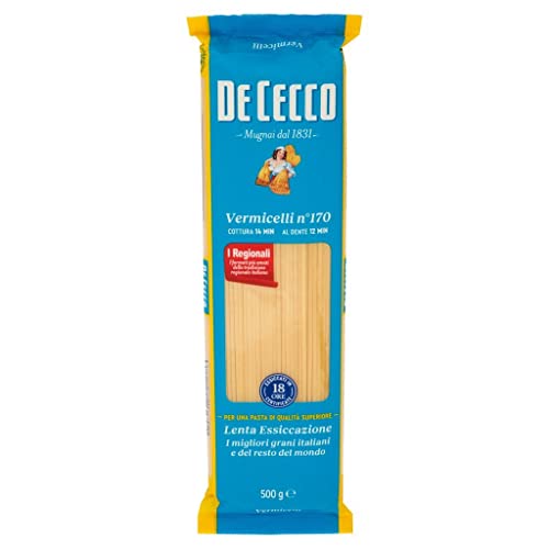 10x Pasta De Cecco 100% Italienisch Vermicelli N°170 Nudeln 500g + Italian Gourmet Polpa 400g 10x Pasta De Cecco 100% Italienisch Vermicelli N°170 Nudeln 500g + Italian Gourmet Polpa 400g von Italian Gourmet E.R.