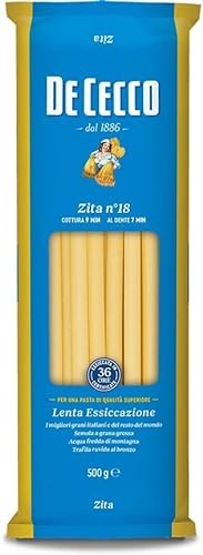 10x Pasta De Cecco 100% Italienisch Zita N°18 Nudeln 500g + Italian Gourmet Polpa 400g von Italian Gourmet E.R.