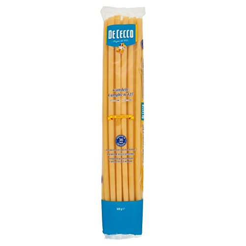 10x Pasta De Cecco Le specialita' 100% Italienisch Candele Lunghe n. 127 Nudeln 500g + Italian Gourmet Polpa 400g von Italian Gourmet E.R.