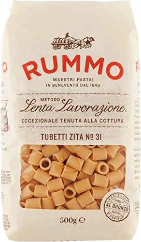 10x Rummo Tubetti Zita N. 31 Hartweizengrieß Pasta Italienische Nudeln 500g Packung + Italian Gourmet Polpa di Pomodoro 400g Dose 10x Rummo Tubetti Zita N. 31 Hartweizengrieß Pasta Italienische Nudeln 500g Packung + Italian Gourmet Polpa di Pomodoro 400g Dose von Italian Gourmet E.R.