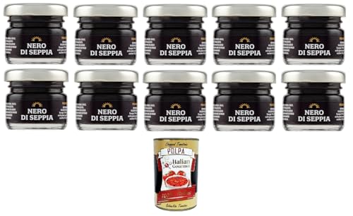 10x SMERALDA Nero di Seppia Tintenfisch-Tinte 20gr + Italian Gourmet polpa 400g 10x SMERALDA Nero di Seppia Tintenfisch-Tinte 20gr + Italian Gourmet polpa 400g von Italian Gourmet E.R.