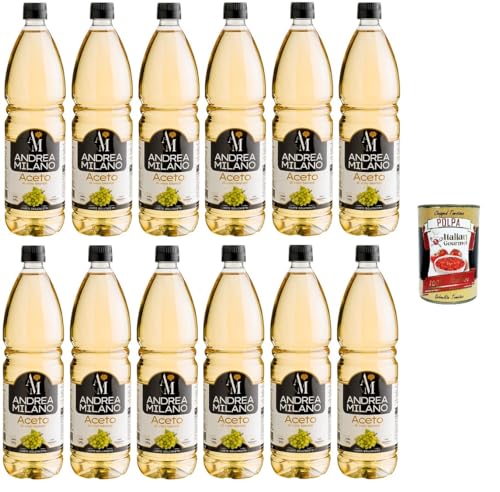 12x ANDREA MILANO Weißweinessig 1lt+ Italian Gourmet polpa 400g 12x ANDREA MILANO Weißweinessig 1lt+ Italian Gourmet polpa 400g von Italian Gourmet E.R.