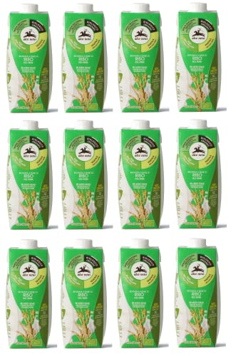 12x Alce Nero Bevanda Biologica Vegetale a Base di Riso Bio-Gemüse Getränk auf Reisbasis 500ml Erfrischendes Alkoholfreies Getränk 12x Alce Nero Bevanda Biologica Vegetale a Base di Riso Bio-Gemüse Getränk auf Reisbasis 500ml Erfrischendes Alkoholfreies Getränk von Italian Gourmet E.R.