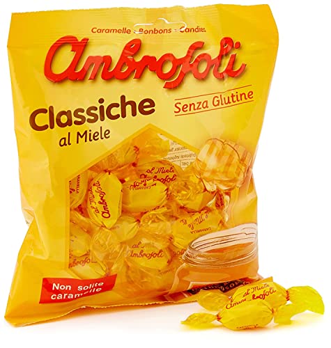 12x Ambrosoli Classic Bonbons mit Honig, 135g von Italian Gourmet E.R.