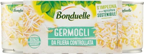 12x Bonduelle Germogli Di Soia Sojabohnen 3 X 200 G + Italian gourmet polpa 400g von Italian Gourmet E.R.