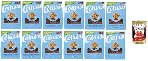 12x COLUSSI Kekse, Rosinen und Zitronenschalen 500 GR+ Italian Gourmet polpa 400g 12x COLUSSI Kekse, Rosinen und Zitronenschalen 500 GR+ Italian Gourmet polpa 400g von Italian Gourmet E.R.