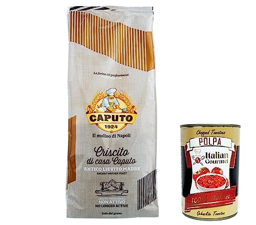 12x Caputo Criscito Lievito Madre Essiccato Getrocknete Mutterhefe Inaktive Natürliche Hefe 1Kg + Italian Gourmet polpa 400g 12x Caputo Criscito Lievito Madre Essiccato Getrocknete Mutterhefe Inaktive Natürliche Hefe 1Kg + Italian Gourmet polpa 400g von Italian Gourmet E.R.