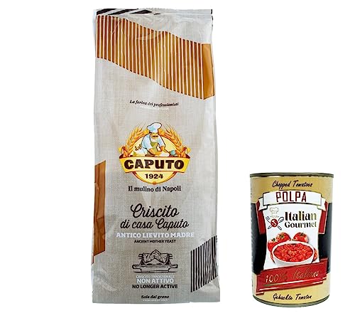 12x Caputo Criscito Lievito Madre Essiccato Getrocknete Mutterhefe Inaktive Natürliche Hefe 1Kg + Italian Gourmet polpa 400g von Italian Gourmet E.R.