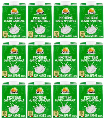 12x Céréal Soia Nature Reich an Proteinen,100% Pflanzlicher Getränke,auf Basis italienischer Soja 500ml + Italian Gourmet Polpa di Pomodoro 400g Dose 12x Céréal Soia Nature Reich an Proteinen,100% Pflanzlicher Getränke,auf Basis italienischer Soja 500ml + Italian Gourmet Polpa di Pomodoro 400g Dose von Italian Gourmet E.R.