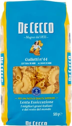 12x De Cecco Galletti N°44 500gr + Italian Gourmet polpa 400g von Italian Gourmet E.R.