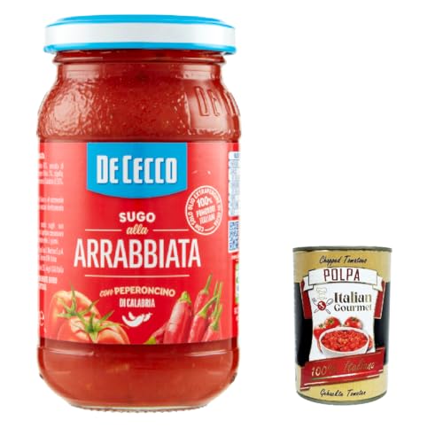 12x De Cecco Sugo arrabbiata pastasauce tomatensauce mit chilly 200g aus italien pasta + Italian Gourmet polpa 400g 12x De Cecco Sugo arrabbiata pastasauce tomatensauce mit chilly 200g aus italien pasta + Italian Gourmet polpa 400g von Italian Gourmet E.R.
